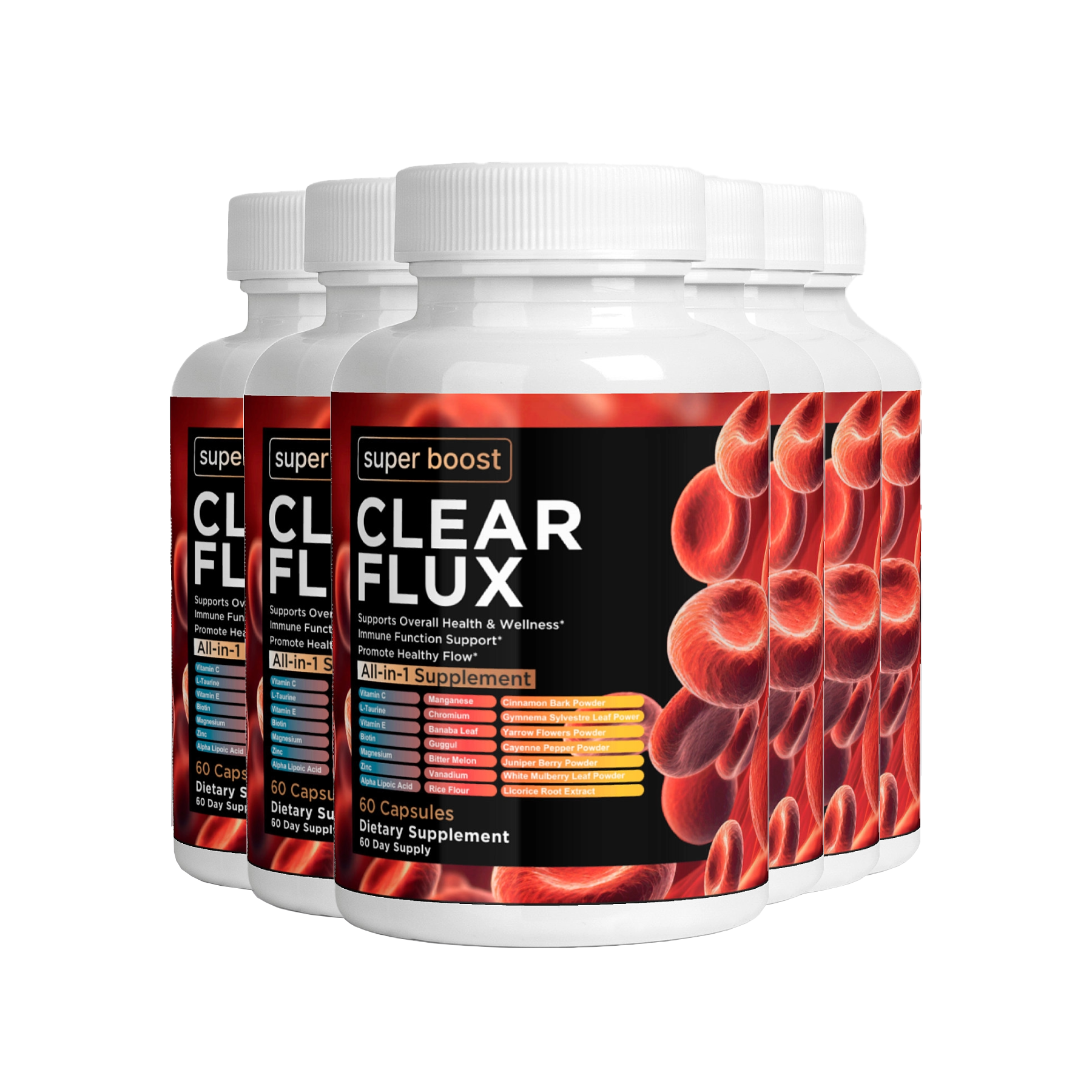 clearflux - 6 bottles